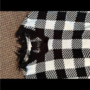 Black and White Sweater